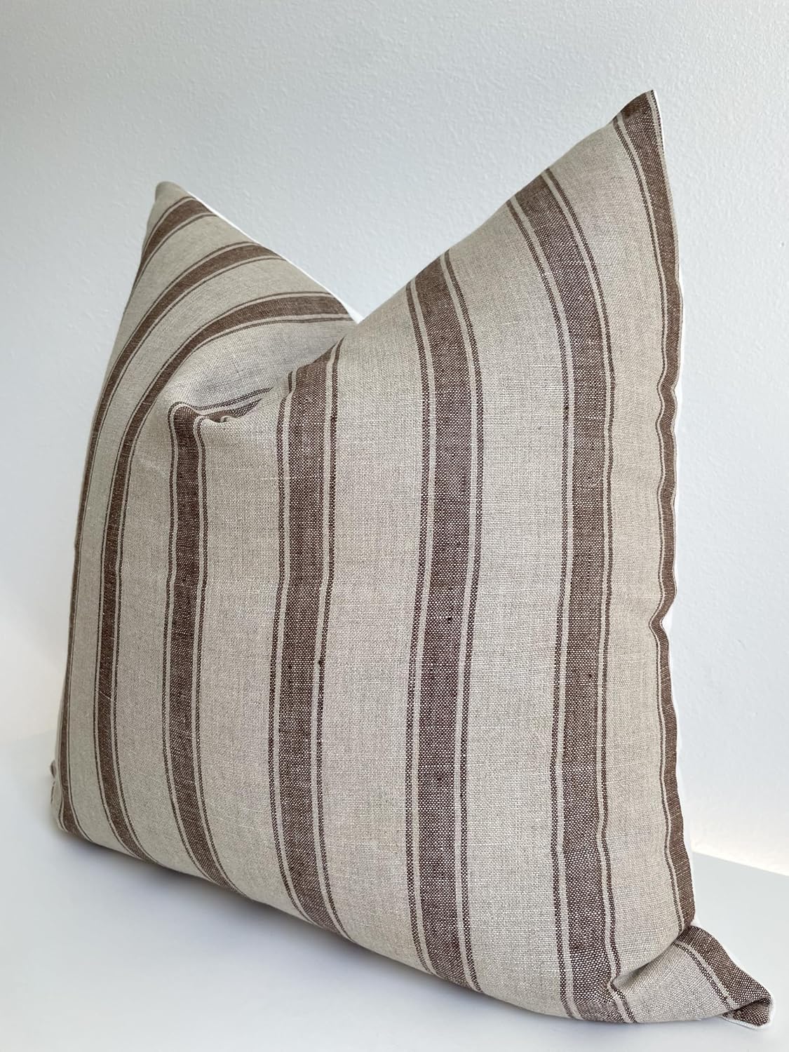 Linen Vintage Printed Pillow Cover