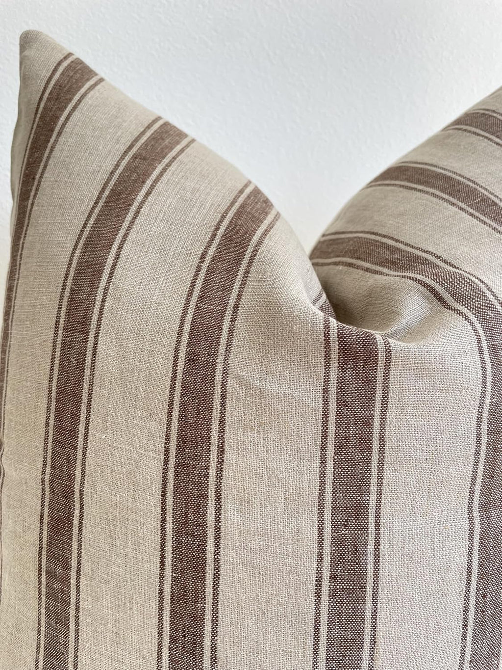 Linen Vintage Printed Pillow Cover