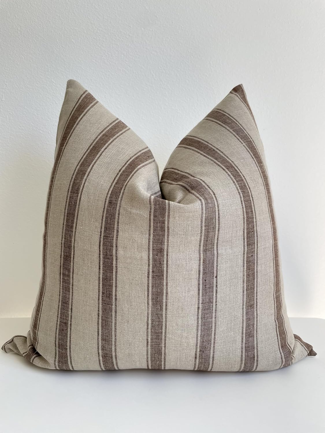 Linen Vintage Printed Pillow Cover